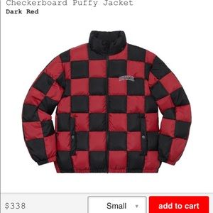 supreme checkered jacket